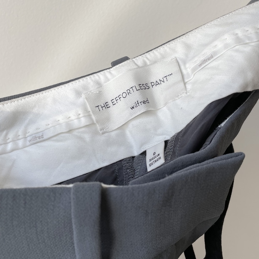 SOLD - Echo Grey Effortless Pants - Picture 1 of 2